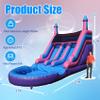 21FT Commercial Water Slide for Adults Kids (Without Blower) (Double Water Slides&Big Splash Pool), 100% PVC Inflatable Adult Water Slides, Giant Blow Up Water Slide Backyard Outdoor, 21x11x13ft view 2