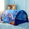 Wowangce Ocean Bed Tent for Kids Large Kids Twin Tent Toddler Play Bed with Carry Bag Foldable for Girls Boys Bedroom Indoor Games view 1