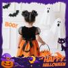 6 Pcs Bat Bow Hair Clips Halloween Bat Hair Clip Goth Halloween Hair Barrettes for Women Girls, 4inch view 4