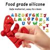 26pcs A-Z Various Letter Fidget Toys Sensory Stone,Textured Soft Worry Stone for Autism Kids Calming - Fidget Stress Toys for Students Anxiety Relief - Small Prizes Fidget Toys view 3