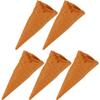 hzzsbu 5 Pcs Simulated Ice Cream Artificial Ice Cream Cone Fake Food Model for Home Kitchen Cabinet Showcase Shops Display Props Party Decoration view 1