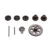 MYHWDRNU RC Car Parts Compatible with FMS for FCX24 1/24 RC Car Upgrade Modification Parts Accessories 8pcs Gear Steel Hardened Rc Gear Kit view 2