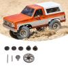 MYHWDRNU RC Car Parts Compatible with FMS for FCX24 1/24 RC Car Upgrade Modification Parts Accessories 8pcs Gear Steel Hardened Rc Gear Kit view 4