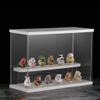 Action Figure Display Cube With Clear Acrylic Panels, Countertop Dustproof Storage Box With Door, Showcase For Mini Figurines And Models view 1