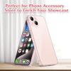 Dummy Fake Phone Model, Looks Like The Real Phone Dummy Compatible with Phone 15, Prank Stuff Decoy Pear Non-Working Toy Phone 15 for Kids Pink (Rainbow Front) view 4