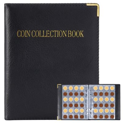 480-Pocket Coin Collection Album, 1.1In X 1.1In Coin Holder Organizer For Pennies, Quarters, Tokens, And More