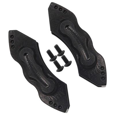 Aluminum Brake Caliper Set for Crawler Car, Front/Rear, Black