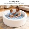 Heopeis Ball Pit Balls Pack of 200 - Round Set BPA Free Phthalate Free Non-Toxic Crush Proof Play Balls Soft Plastic Balls for Toddlers Baby Kids Birthday Pool Tent Party view 4