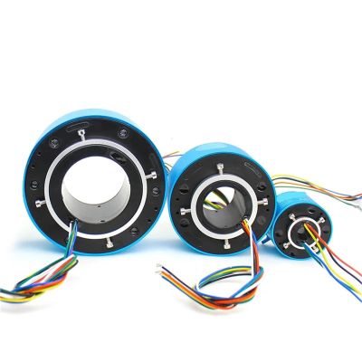1pc 6/12 wires Through bore Slip Ring centre ID 25.4mm,38.1mm, 40mm,50mm,60mm current 10A(38X99mm 12wires 10A)