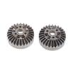 2pcs 1/10 Alloy Differential Gear Upgrade Parts for -P408 view 1