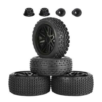 1/10 Rubber Tires, Super Soft Off Road Crawler, 4 Pack