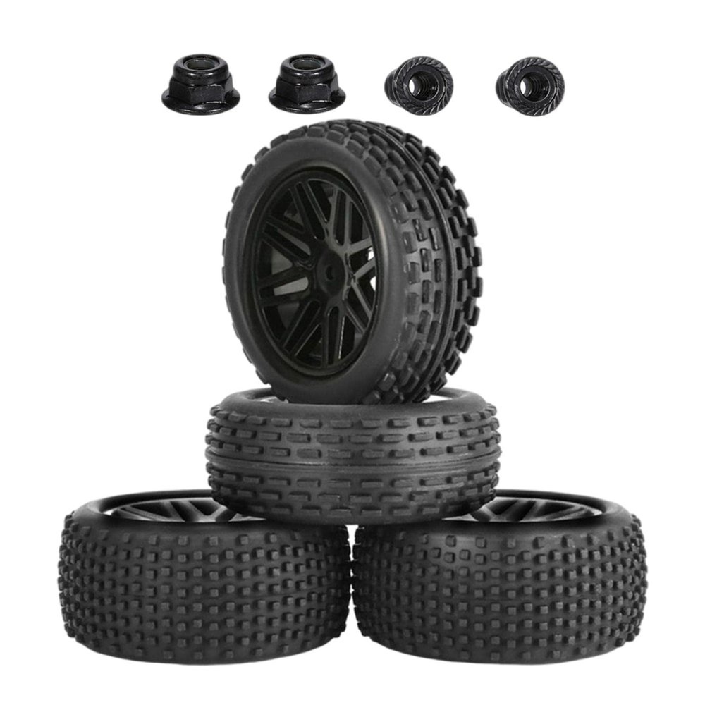 1/10 Rubber Tires, Super Soft Off Road Crawler, 4 Pack