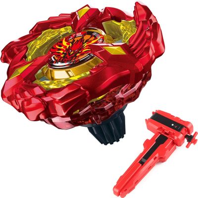DESAMVAP X-23 Soar Phoenix 9-60GF Deluxe String Launcher and Grip Set with Attack Type Right-Spinning Top Toy, Great Gift for 8 Year Old Boys and Girls