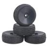 4 Car Tires 1:10 Replacement Parts for Truck view 1