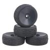 4 Car Tires 1:10 Replacement Parts for Truck view 4