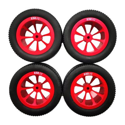 1:16 Upgrade Wheel Tires Set, Red