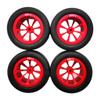 1:16 Upgrade Wheel Tires Set, Red view 1