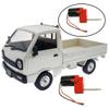 Metal 370 Brush Motor Gear Case Transmission for Truck, Red view 2