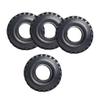 1/10 Climbing Car Tire - 2.2 Black Rubber Wheel with Insert (4 Pack) view 1