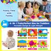 HLGHUWEDITY Baby Montessori Busy Board,Educational Learning Sensory Activity & Fine Motor Skills for Toddlers,Toddler Busy Book,Birthday Gifts for Boys & Girls,Travel Essentials for Airplane & Car view 3