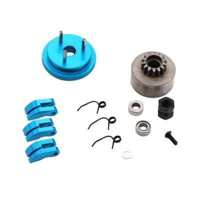 14T Flywheel with Bearing for 1/8 Car Parts, Blue