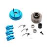 14T Flywheel with Bearing for 1/8 Car Parts, Blue view 2