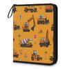Kuquteed Excavator Truck Trading Card Binder 4 Pocket 400 Cards Holder Collector Album with 50 Removable Sleeves Gifts for Boys Girls Transportation Cars Sports Game Cards view 1