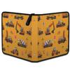 Kuquteed Excavator Truck Trading Card Binder 4 Pocket 400 Cards Holder Collector Album with 50 Removable Sleeves Gifts for Boys Girls Transportation Cars Sports Game Cards view 3