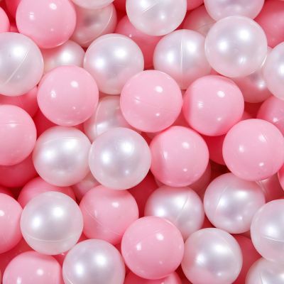 Heopeis Ball Pit Balls Pack of 200 - Round Set BPA Free Phthalate Free Non-Toxic Crush Proof Play Balls Soft Plastic Balls for Toddlers Baby Kids Birthday Pool Tent Party