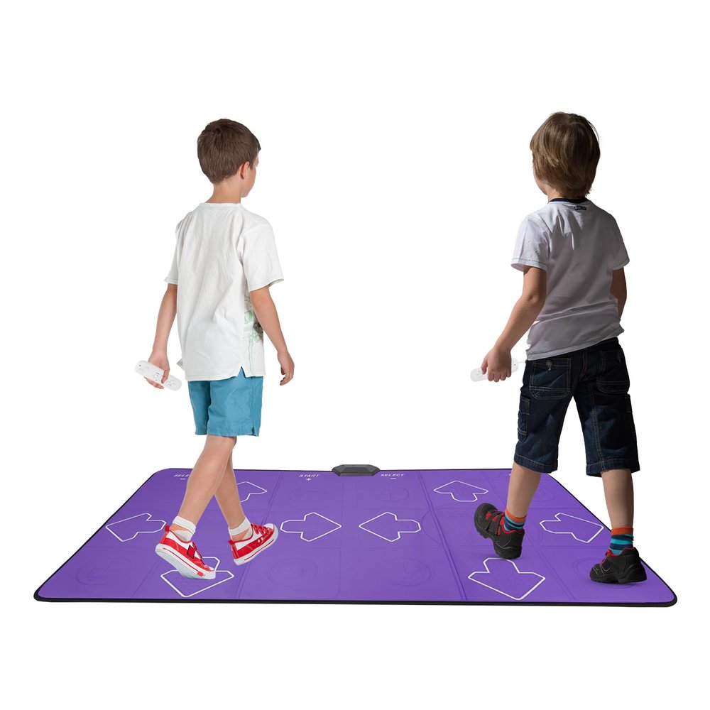 YUMIONB Dance Mat for Kids and Adults, Dance Floor Mat Kids & Adults Dance Mats Exercise Dancing Mat for Family Games Exercise Dancing Mat Kids Games for Home, Bedroom, Living Room