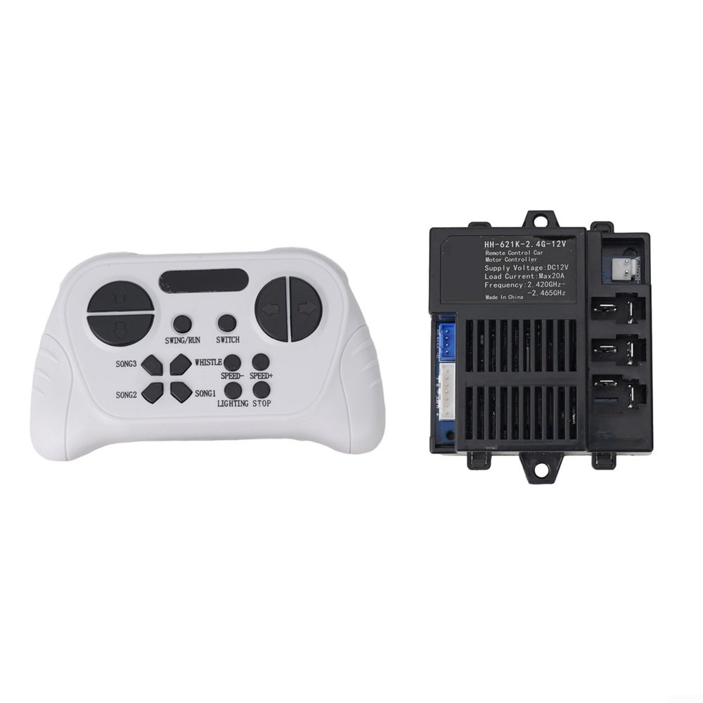 ZUZZEE HH-621K 2.4G Remote Control Receiver Box 12V Children Electric Car Controller Replacement Module(HH-621K Full Set)