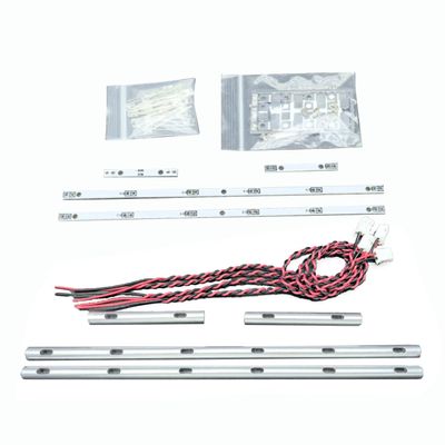 wheelfun Degree 3V Underglow Lights W/Circuit Board for DIY 1/14 Remote Control Wreck Tow Truck VO 56362 Detailed Accessories