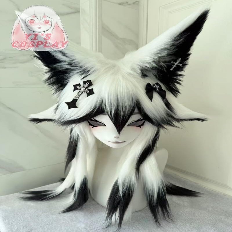 AKYIDE Custom Handmade Fursuit head Furry Kigurumi Head Cosplay KemonoHeadsets Beast Customized Fursuit