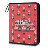 Kuquteed Fire Truck Trading Card Binder 4 Pocket 400 Cards Holder Collector Album with 50 Removable Sleeves Toys Gifts for Boys Girls Car Traffic Sports Game Cards view 1