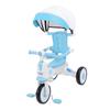 BTSEURY Baby Tricycle Push Handle Toddler Trike with Adjustable Height Removable Footrest Enlarged EVA Wheels for 18 Months to 5 Years Boys Girls (Blue) view 2