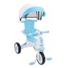BTSEURY Baby Tricycle Push Handle Toddler Trike with Adjustable Height Removable Footrest Enlarged EVA Wheels for 18 Months to 5 Years Boys Girls (Blue) view 3