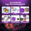 tinytrek Magnetic Blocks120PCS Magnet Toys for Kids, Magnetic Building Blocks Cubes, Montessori Sensory Stacking Magnets School STEM Toys Birthday Gifts for Boys&Girls Age 3+ Years Old (Volcanic) view 4