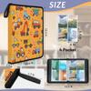 Kuquteed Excavator Car Trading Card Binder 4 Pocket 400 Cards Holder Collector Album with 50 Removable Sleeves Toys Gifts for Boys Girls Truck Sports Game Cards view 2