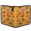 Kuquteed Excavator Car Trading Card Binder 4 Pocket 400 Cards Holder Collector Album with 50 Removable Sleeves Toys Gifts for Boys Girls Truck Sports Game Cards view 3