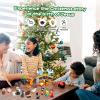 25 Pcs Nativity Set for Kids with Light, Christmas Nativity Toys Kids Nativity Play Set Include Baby Jesus, Mary, Joseph, Manger, Small Nativitys Scene for Toddlers Children Christian Religious Gifts view 3