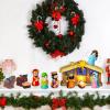 25 Pcs Nativity Set for Kids with Light, Christmas Nativity Toys Kids Nativity Play Set Include Baby Jesus, Mary, Joseph, Manger, Small Nativitys Scene for Toddlers Children Christian Religious Gifts view 4