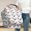 Muishi Funny Husky Dogs Baby Car Seat Covers Carseat Canopy Soft Infant Stroller Cover Nursing Breastfeeding Covers for Girls Boys Newborn view 4