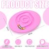 Seenelling Kids Maze Balance Board Plastic Wobble Rocker Balance Board with Mini Balls Load 170lb for Balancing Exercise Equipment Game Boys Girls Physical Therapy 18.5 x 14.57 Inch(Pink,Round) view 2