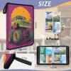 Kuquteed Monster Truck Trading Card Binder 4 Pocket 400 Cards Holder Collector Album with 50 Removable Sleeves Gifts for Boys Girls Purple Sports Game Cards view 2