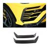 CYXQXE Rear Spoiler Wing Car Compatible for Lamborghini Urus 2018 2019 2020 2021 Front Design Bumper Side Trim Cover Real Carbon Fiber Air Vent Decoration Frame Car Accessories(Forged Carbon) view 3