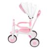 BTSEURY Baby Tricycle Push Handle Toddler Trike with Adjustable Height Removable Footrest Enlarged EVA Wheels for 18 Months to 5 Years Boys Girls (Roseate) view 4