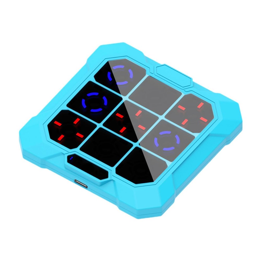 JCRBILW Toe Bolt Game Electronic Puzzle Device for Car Gift for All Ages, Blue