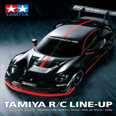 Tamiya 64458 RC Line-Up Vol.1 2025 English, Black