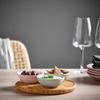 ProTuning TRDTICKA tray with 3 bowls, multicolour/bamboo view 4