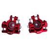 BeaxTurbo Racing Upgrade Parts CNC 7075Aluminum Front Steering+C hub for TRAXXAS JATO 4 * 4 1/8 (red) view 2